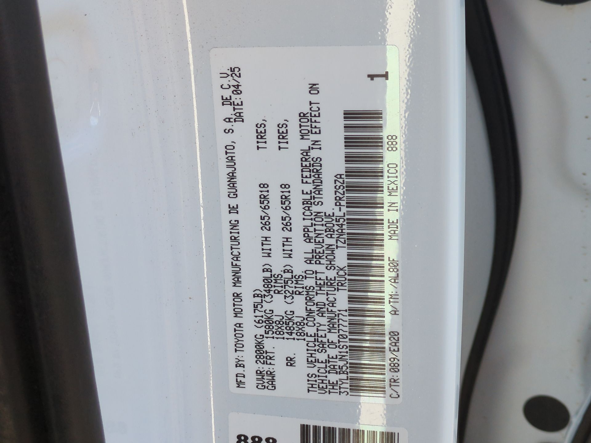 2025 Toyota Tacoma TRD Sport