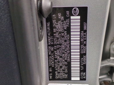 2021 Lexus ES 350 F SPORT