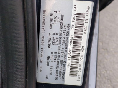 2015 Mazda Mazda6 i Touring