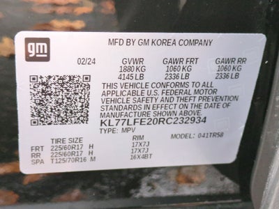 2024 Chevrolet Trax LS