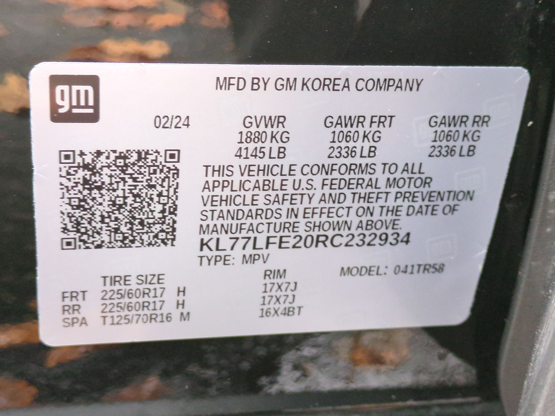 2024 Chevrolet Trax LS