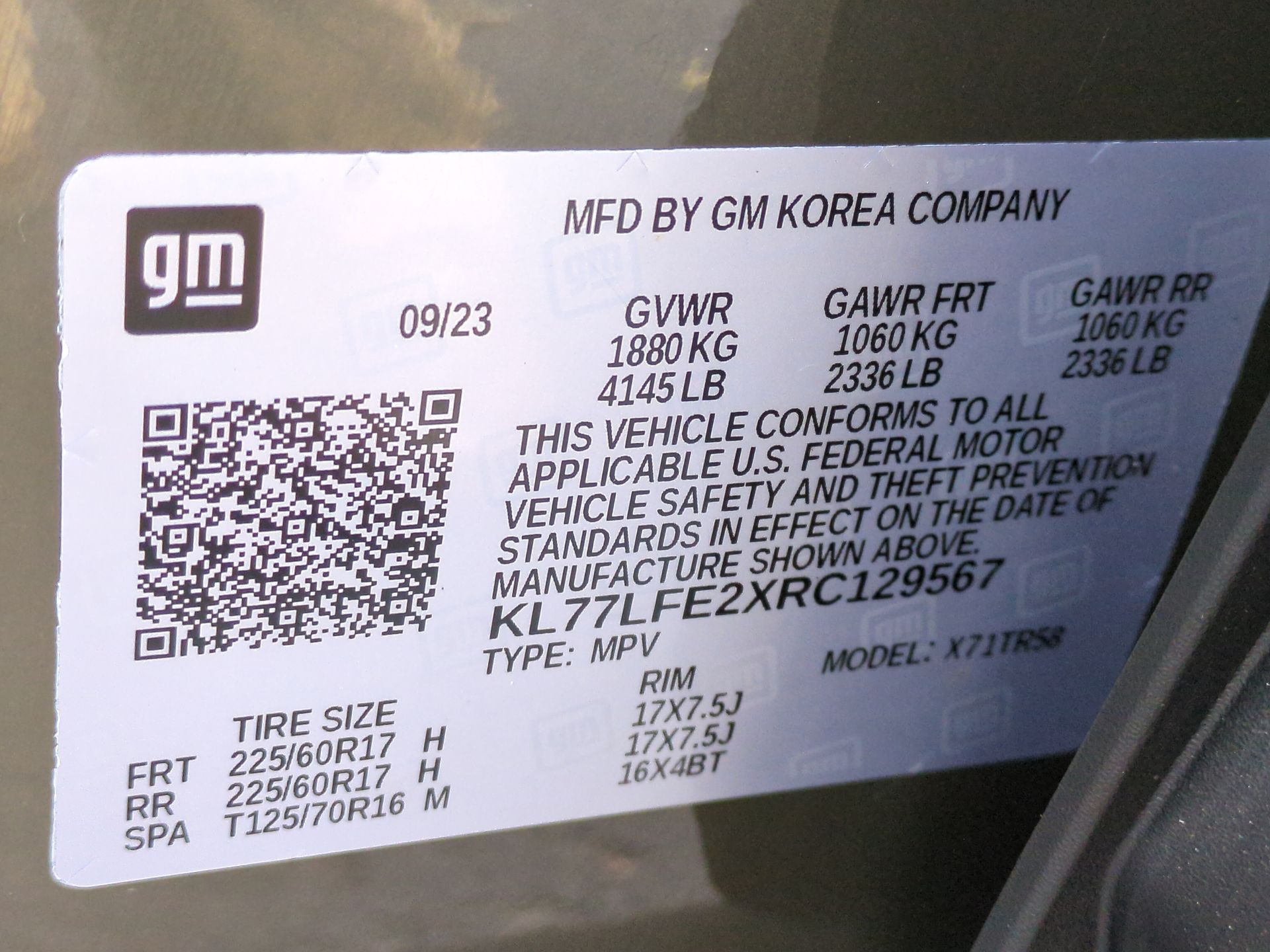 2024 Chevrolet Trax LS