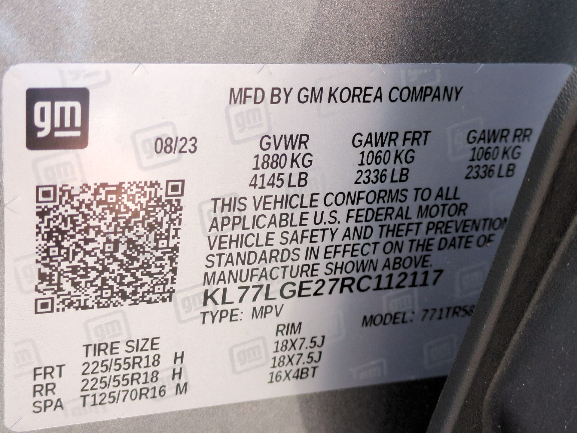 2024 Chevrolet Trax 1RS