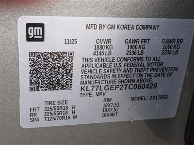 2026 Chevrolet Trax FWD 4dr 1RS