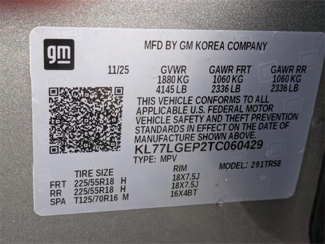 2026 Chevrolet Trax FWD 4dr 1RS