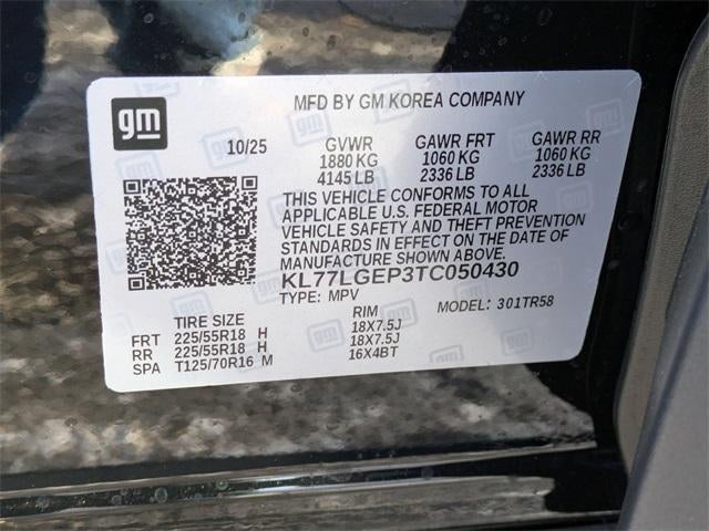 2026 Chevrolet Trax FWD 4dr 1RS