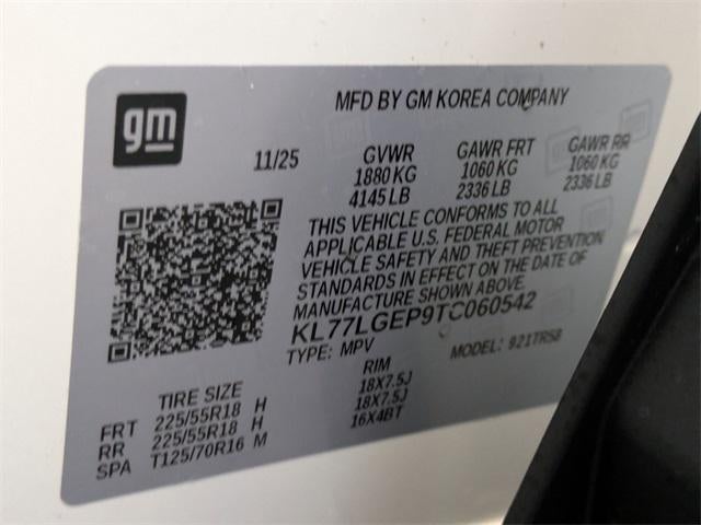 2026 Chevrolet Trax FWD 4dr 1RS