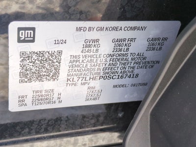 2025 Chevrolet Trax LT