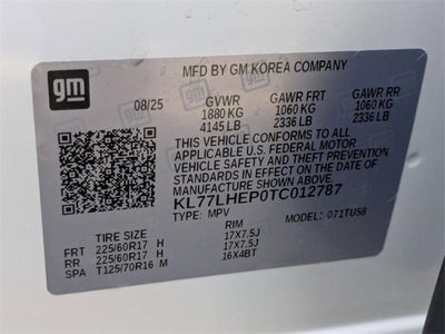 2026 Chevrolet Trax FWD 4dr LT