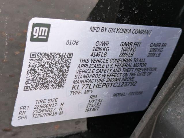 2026 Chevrolet Trax FWD 4dr LT