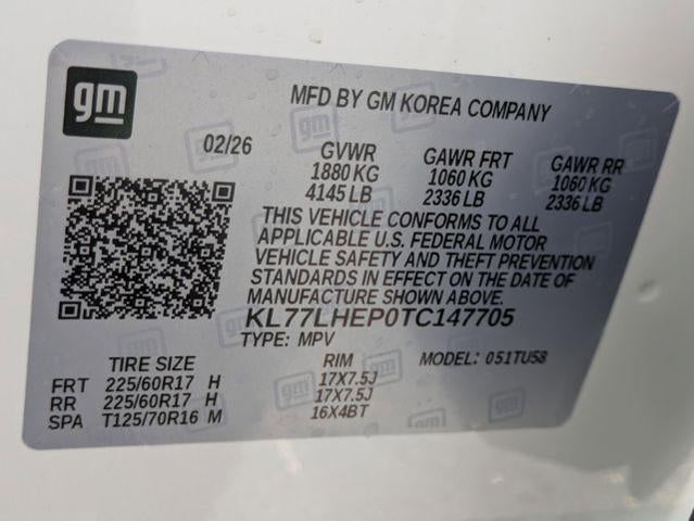 2026 Chevrolet Trax FWD 4dr LT