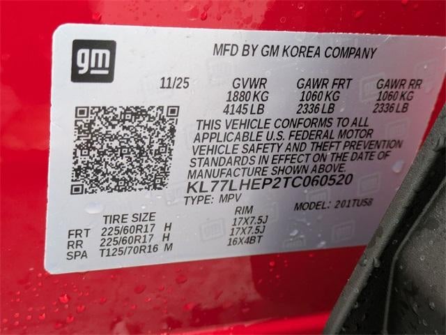 2026 Chevrolet Trax FWD 4dr LT