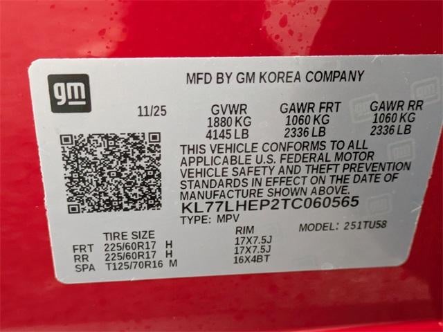 2026 Chevrolet Trax FWD 4dr LT