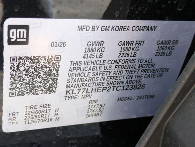 2026 Chevrolet Trax FWD 4dr LT