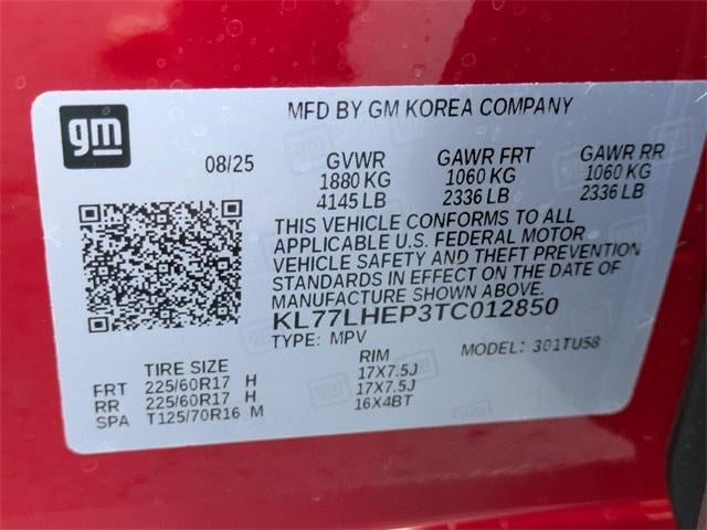 2026 Chevrolet Trax FWD 4dr LT