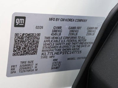 2026 Chevrolet Trax FWD 4dr LT