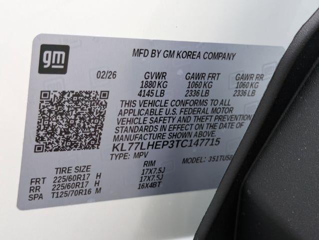 2026 Chevrolet Trax FWD 4dr LT