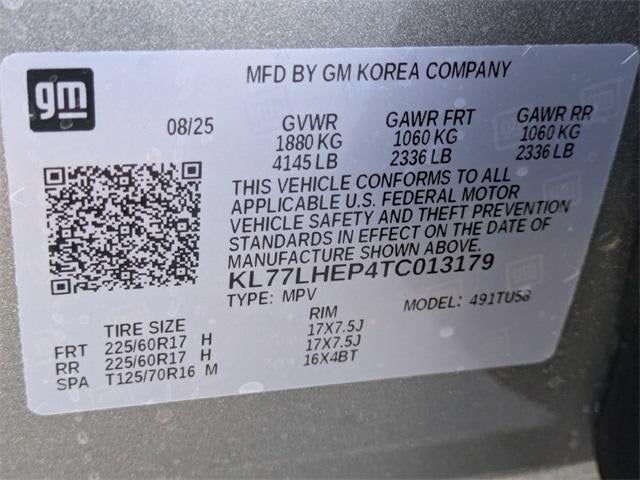 2026 Chevrolet Trax FWD 4dr LT