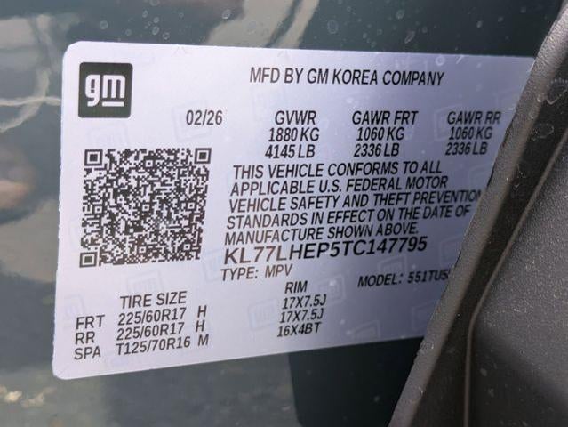 2026 Chevrolet Trax FWD 4dr LT
