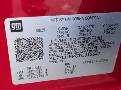 2026 Chevrolet Trax FWD 4dr LT