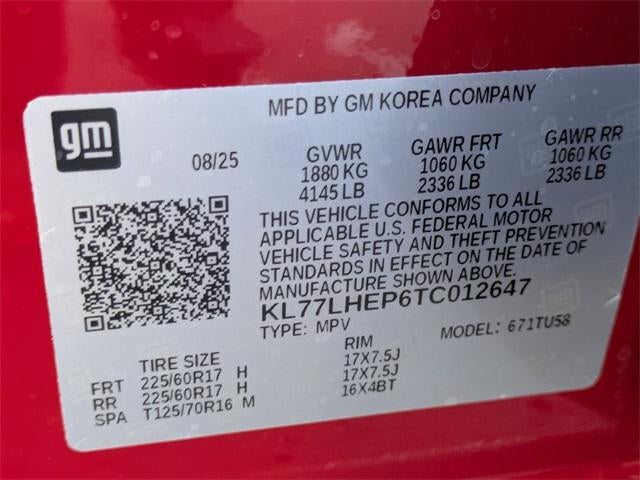 2026 Chevrolet Trax FWD 4dr LT