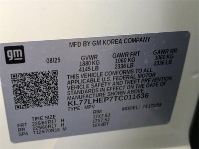 2026 Chevrolet Trax FWD 4dr LT