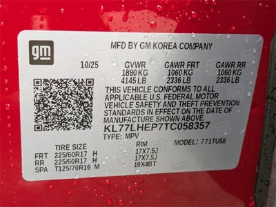 2026 Chevrolet Trax FWD 4dr LT