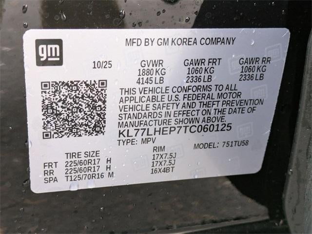 2026 Chevrolet Trax FWD 4dr LT