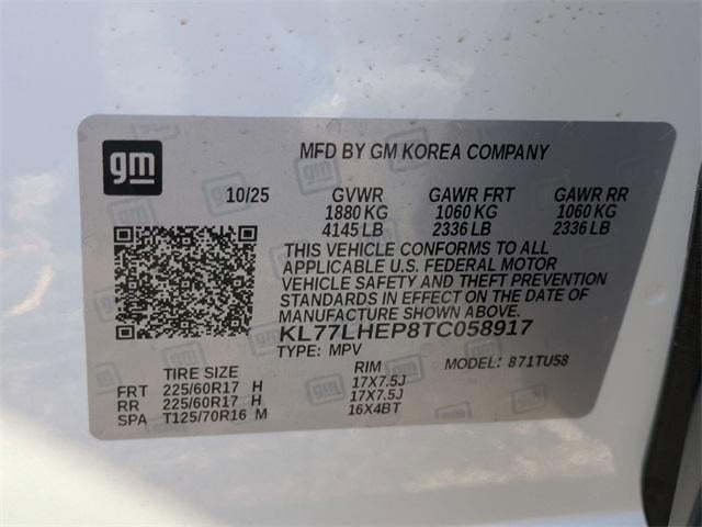 2026 Chevrolet Trax FWD 4dr LT