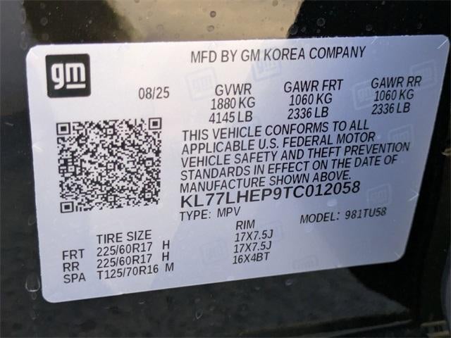 2026 Chevrolet Trax FWD 4dr LT