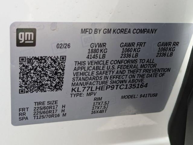 2026 Chevrolet Trax FWD 4dr LT