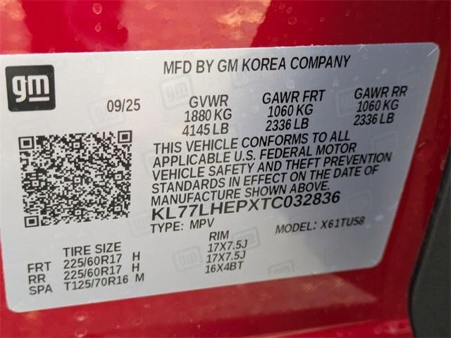 2026 Chevrolet Trax FWD 4dr LT