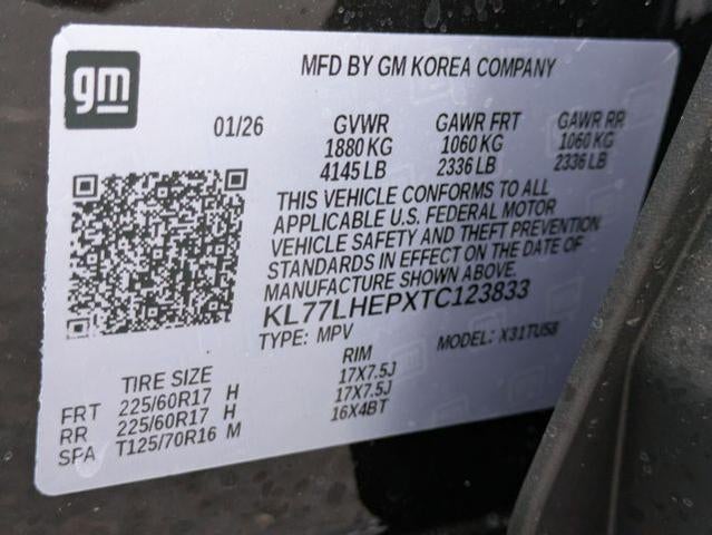2026 Chevrolet Trax FWD 4dr LT