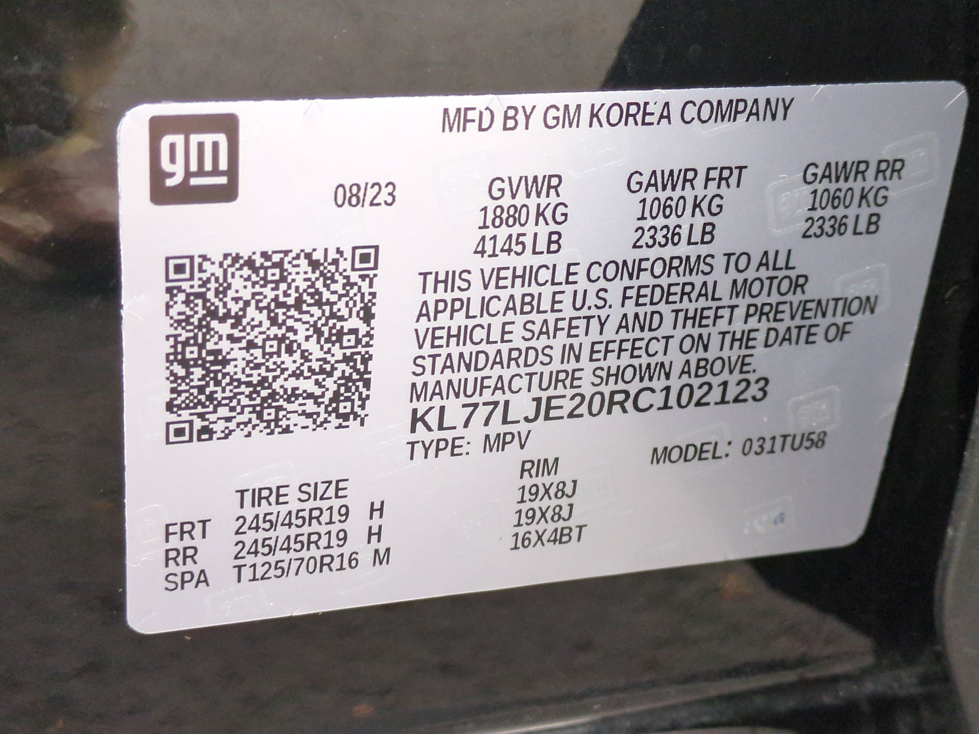 2024 Chevrolet Trax 2RS