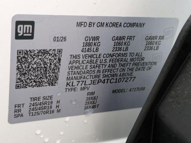 2026 Chevrolet Trax FWD 4dr 2RS