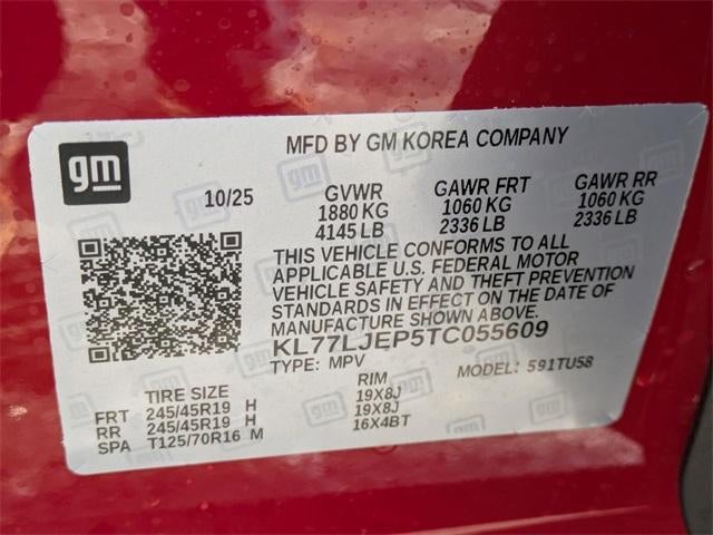 2026 Chevrolet Trax FWD 4dr 2RS