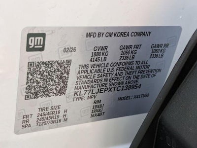 2026 Chevrolet Trax FWD 4dr 2RS