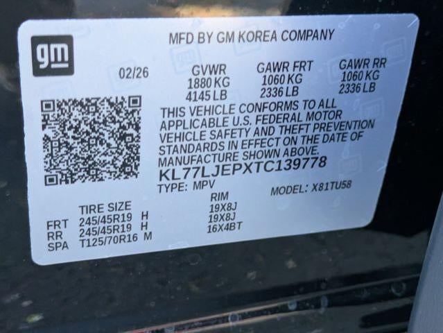 2026 Chevrolet Trax FWD 4dr 2RS