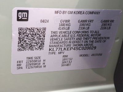 2025 Chevrolet Trax ACTIV