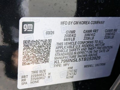2026 Chevrolet Trailblazer AWD 4dr LS