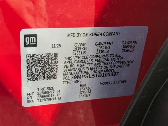 2026 Chevrolet Trailblazer FWD 4dr LT