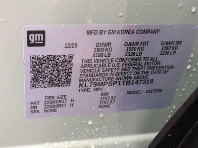 2026 Chevrolet Trailblazer FWD 4dr LT