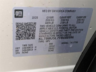 2026 Chevrolet Trailblazer AWD 4dr RS