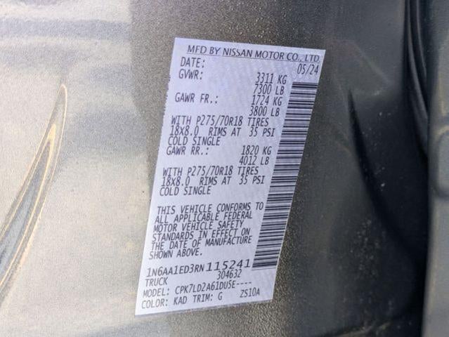 2024 Nissan Titan 4x4 Crew Cab PRO-4X