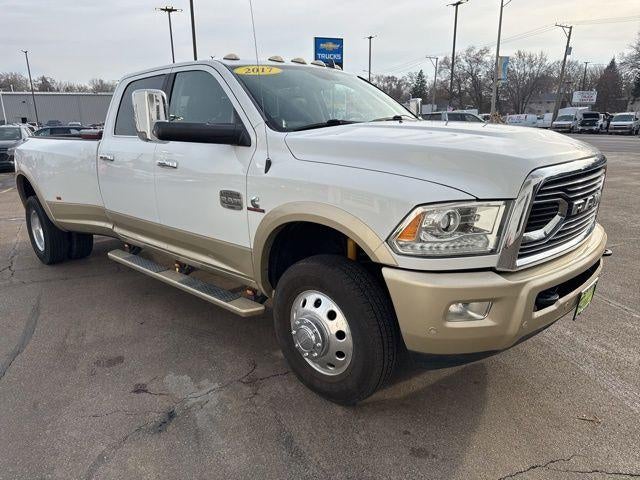 2017 RAM 3500 Laramie Longhorn 4x4 Crew Cab 8' Box
