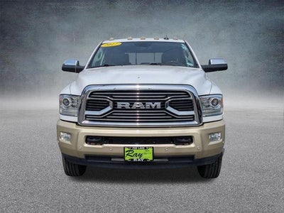 2017 RAM 3500 Laramie Longhorn 4x4 Crew Cab 8' Box