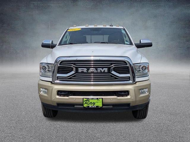 2017 RAM 3500 Laramie Longhorn 4x4 Crew Cab 8' Box