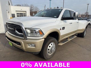 2017 RAM 3500 Laramie Longhorn 4x4 Crew Cab 8' Box