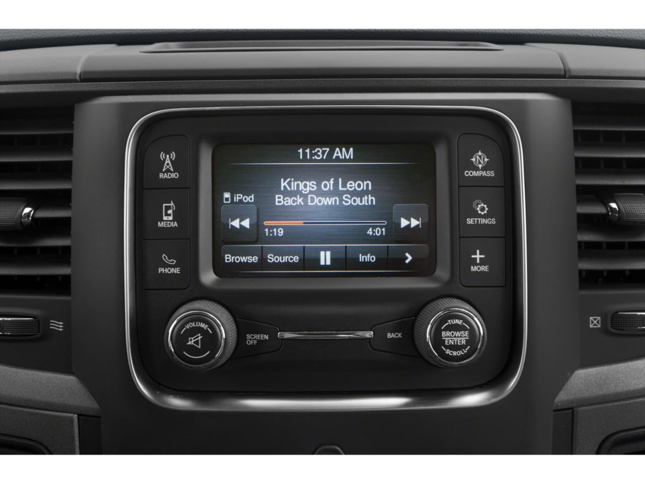 2015 RAM 5500 4WD Crew Cab 173" WB 60" CA Tradesman