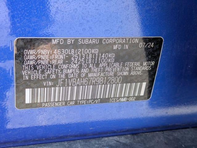 2024 Subaru WRX Premium Manual